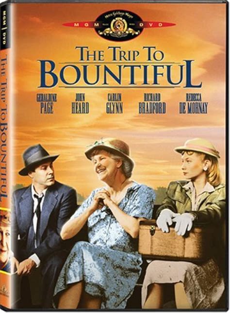 The Trip to Bountiful, deep beneath its Whitman sampler décor, is built on a core of almost geological despair. Carrie Watts, that nice old lady, isn’t just restless; she feels she will die if ...